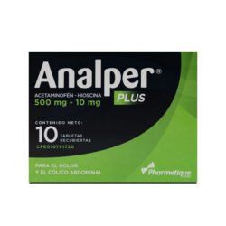 ANALPER PLUS 500/10MG X 10 TAB
