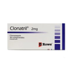 CLONATRIL 2 MG X 30 COMP