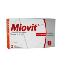 MIOVIT C/LIDOCAINA X 3 AMP