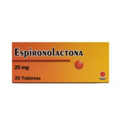 ESPIRONOLACTONA 25 MG X 20 TAB