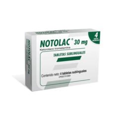 NOTOLAC SL 30 MG X 4 TAB