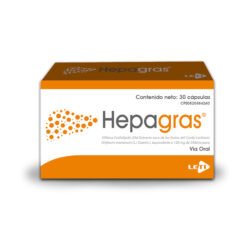 HEPAGRAS 120 MG X 30 CAP