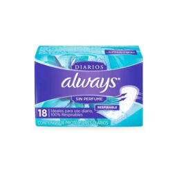 ALWAYS P/DIARIO S/PERF X 18