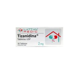 TIZANIDINA 2MG X 30 TAB LATTAN MEDIC