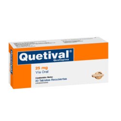 QUETIVAL 25MG X 30TAB