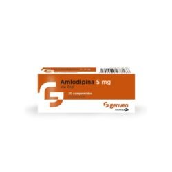 AMLODIPINA 5MG X 30TAB GENVEN