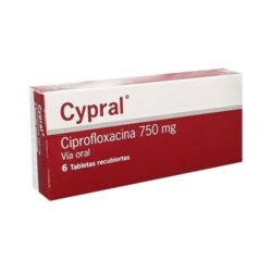 CYPRAL 750 MG X 6 TAB