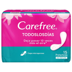 CAREFREE PROT/DIAR S/PER X 15