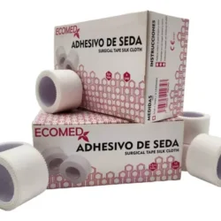 ECOMED ADHESIVO SEDA 2.5CM X 5MTS