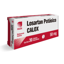 LOSARTAN POT 50 X 30 MOR CALOX