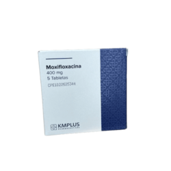 MOXIFLOXACINA 400MG X 5 TAB KMPLUS