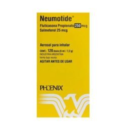 NEUMOTIDE 250/25MCG X 120DOSIS