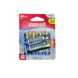 PILA MAXELL ALCALINA AA X 4+2 UND