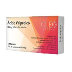 ACIDO VALPROICO 500MG X 30 CLEO