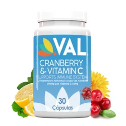 VAL CRANBERRY/VIT C 500MG X 30CAP