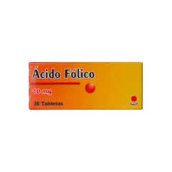 ACIDO FOLICO 10MG X 30TAB MEYE
