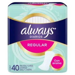 ALWAYS PROT/DIA C/PER REGULAR X 40