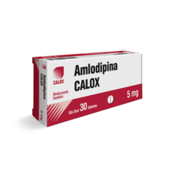 AMLODIPINA 5MG X 30TAB 2X1 CALOX