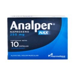 ANALPER NAX 250MG X 10CAP