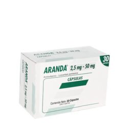 ARANDA 2.5/50 MG X 30 CAP