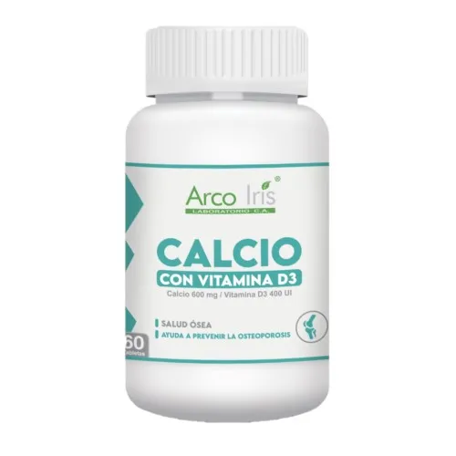 ARCOIRIS CALCIO 600+VIT X X 60TAB