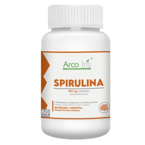 ARCOIRIS SPIRULINA 500MG X 60CAP
