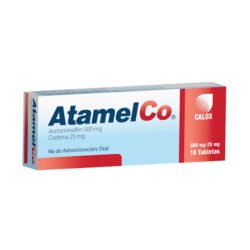 ATAMEL CO 500/25MG X 10 CALOX OTC
