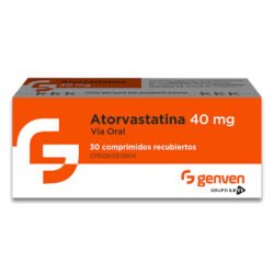ATORVASTATINA 40MG X 30TAB GENVEN