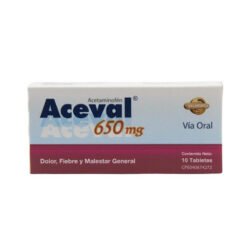 ACEVAL 650 MG X 10 TAB