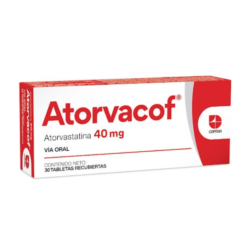 ATORVACOF 40MG X 30COMP