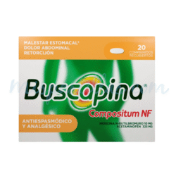 BUSCAPINA COMPOSITUM NF X 10COMP
