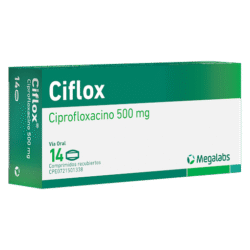 CIFLOX 500MG X 14COMP REC