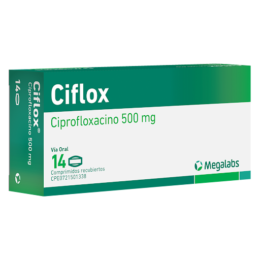 CIFLOX 500MG X 14COMP REC