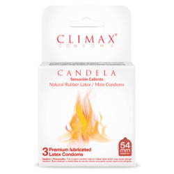CLIMAX PRESERVATIVOS CANDELA X 3
