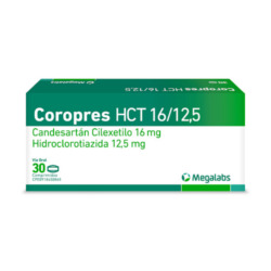 COROPRES H 16/12.5 MG X 30 TAB