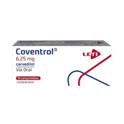 COVENTROL 6.25 MG X 30 TAB