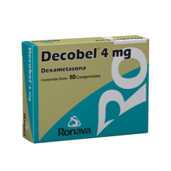 DECOBEL 4MG X 10COMP