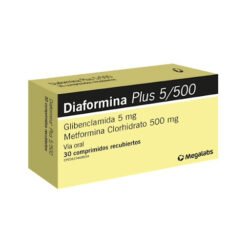 DIAFORMINA P 5/500MG X 30 COMP