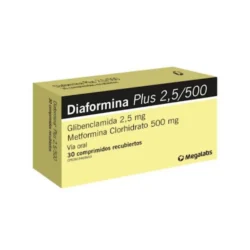 DIAFORMINA PLUS 2.5/500MG X 30TAB