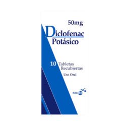DICLOFENAC POT 50MG X 10TAB ME