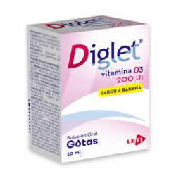 DIGLET SOL ORAL GOTAS 200UI X 20ML