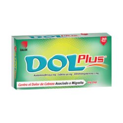 DOL PLUS X 20TAB CALOX OTC