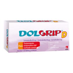 DOLGRIP D 500/30/2MG X 10 CALOX OTC