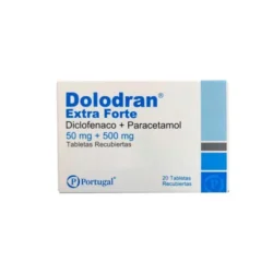 DOLODRAN EXT/FUE 50/500MG X20 TAB PORTUG