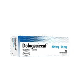 DOLOGESIC CAF 400/60MG X 10CAP BLD