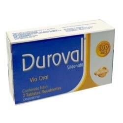 DUROVAL 100MG X 2TAB