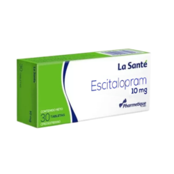 ESCITALOPRAM 10MG X 30TAB REC LA SANTE