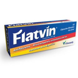 FLATVIN 125MG X 10CAP BLAN
