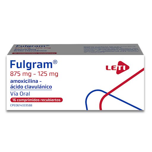 FULGRAM 875MG X 16 TAB