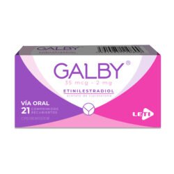 GALBY 35MCG/2MG X 21COMP